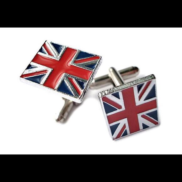UK Flag Cufflinks - Picture 2 of 4